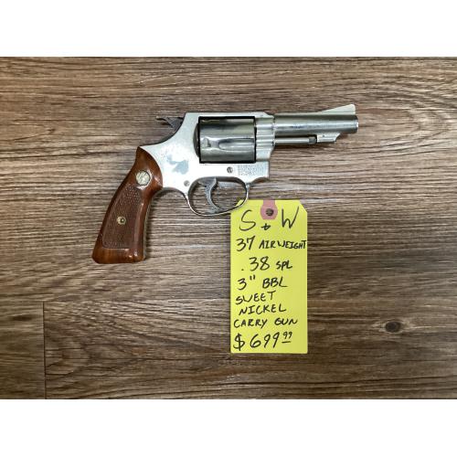 USED Smith & Wesson 37 AIRWEIGHT