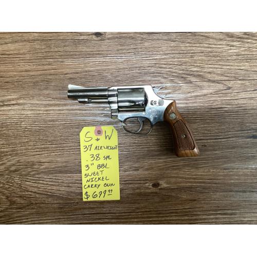 USED Smith & Wesson 37 AIRWEIGHT