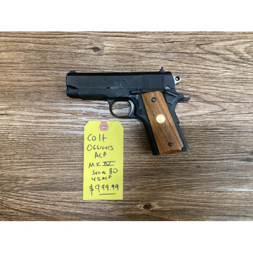 USED COLT OFFICER ACP
