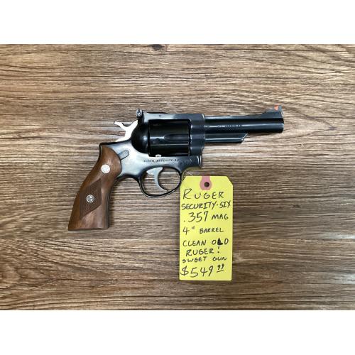 USED Ruger Security-Six .357 MAG