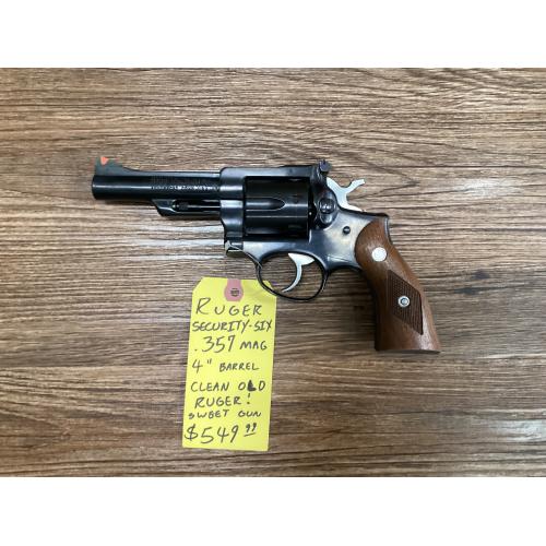 USED Ruger Security-Six .357 MAG