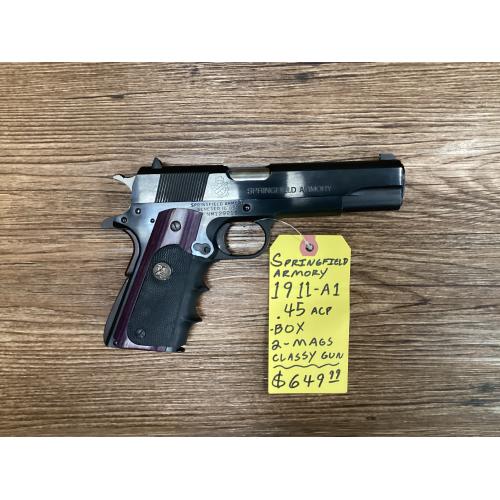USED Springfield Armory 1911-A1