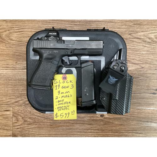 USED GLOCK 19 GEN 3 