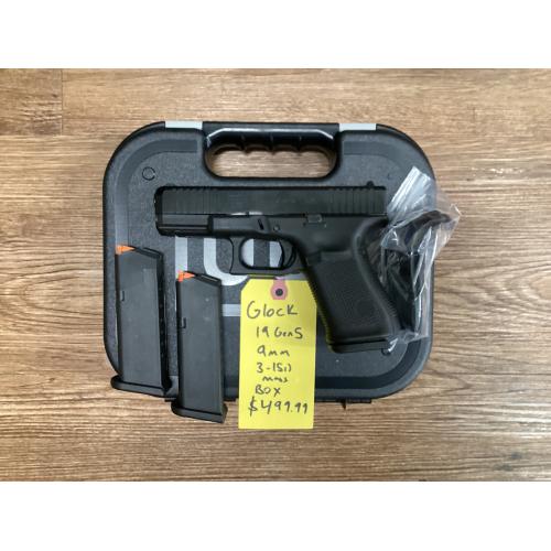 USED Glock 19 GEN 5