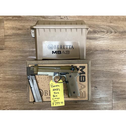 USED Beretta M9A3