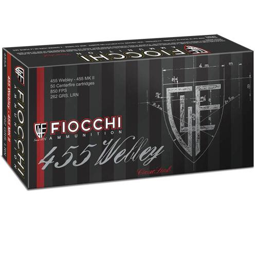 50rds Fiocchi 455 Webley 455 MK II
