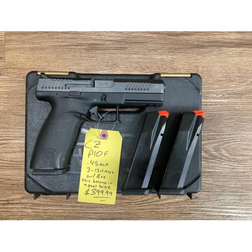 USED CZ P10F .45 ACP