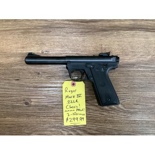 USED Ruger MKIV