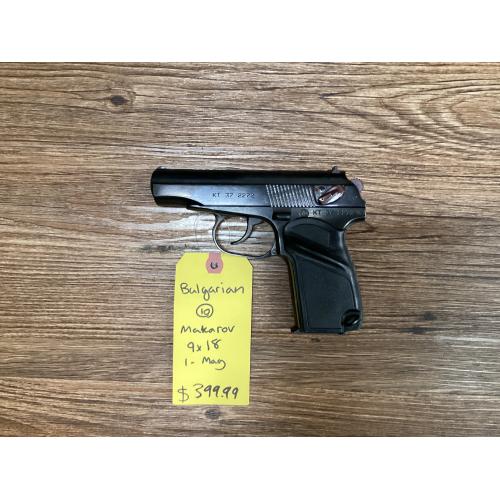 USED Bulgarian Makarov 9X18