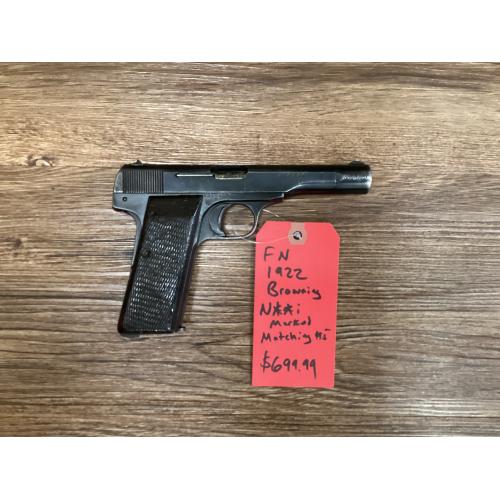 CONSIGNMENT FN 1922 Browning