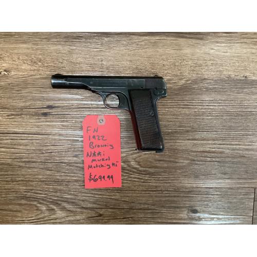 CONSIGNMENT FN 1922 Browning