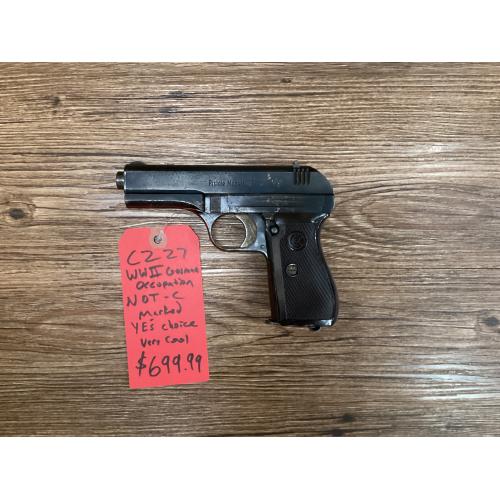 CONSIGNMENT Czech CZ-27 