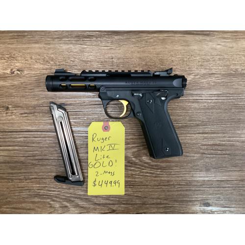 USED Ruger MKIV LITE