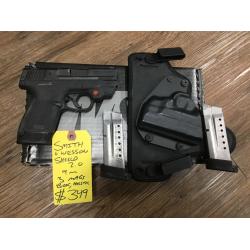 used m&p 9 shield m2.0 9mm W/ Laser