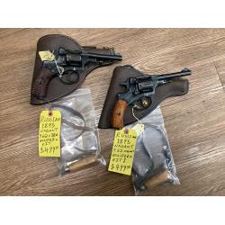 Used Russian Model 1895 Nagant Revolver 7.62x38R