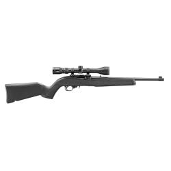 ruger 10/22 32001 blk blu threaded scope