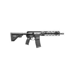 Heckler & Koch MR556 A4, Semi-automatic, Short Barrel Rifle, 556NATO, 11 Threaded Barrel, 1/2X28 Thread Pitch, Anodized Finish, Black, M-LOK Free Float Handguard, Adjustable Gas Block, Ambidextrous Controls, 30 Rounds, 1 Magazine 81001048