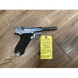 USED German Erfurt Luger
