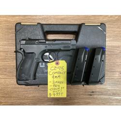 USED CZ 75 Compact 9mm