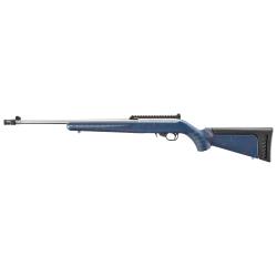 Ruger 10/22, America's 250th Anniversary Edition, Rifle, Semi-automatic, .22 LR, 18.5 Stainless Steel Barrel, 1:16 Twist, Satin Finish, Silver, Liberty Blue Synthetic Stock with Red and White Splatter, Protected Blade Front Sight, Ghost Ring Adjustab