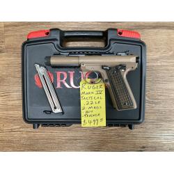 USED RUGER MK IV Tactical FDE