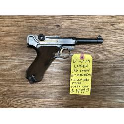 USED DWM Luger .30 Luger