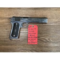 CONSIGNMENT RARE Colt M1902 Military