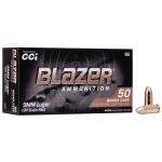 Blazer 9mm luger 124gr 1000rd