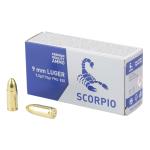 1000rd Case STV Scorpio 9mm 115gr