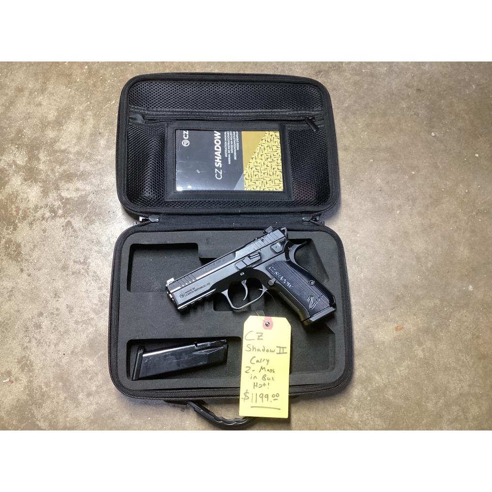USED CZ SHADOW 2 CARRY 9mm black OR