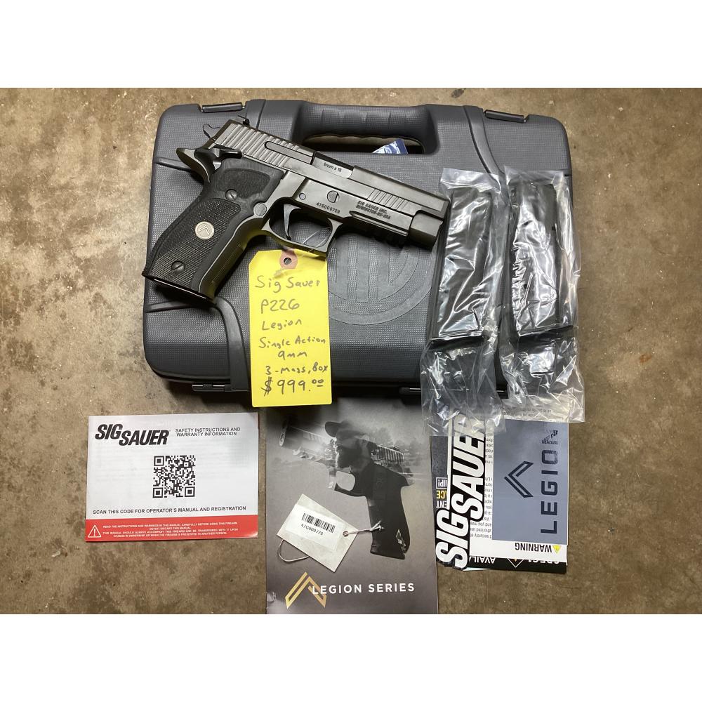 USED SIG P226 Legion SAO