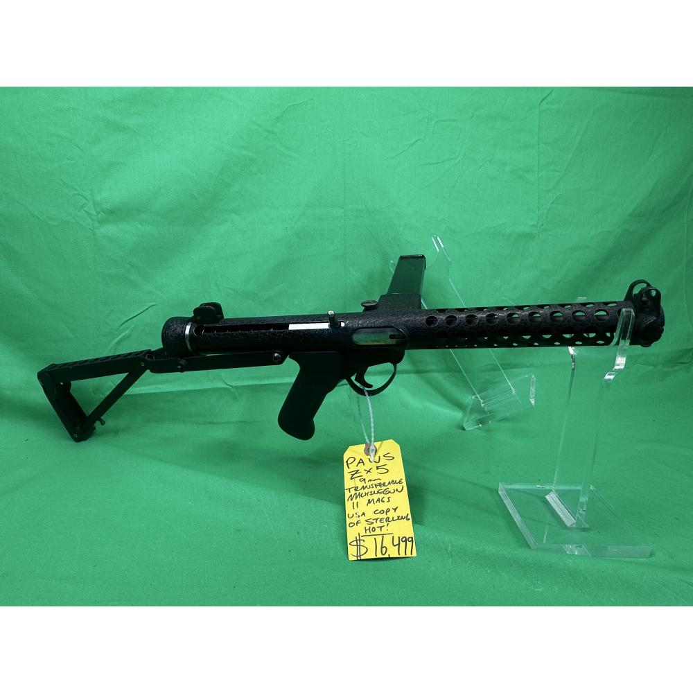 Used ZX5 PAWS Transferable Machine Gun 9mm