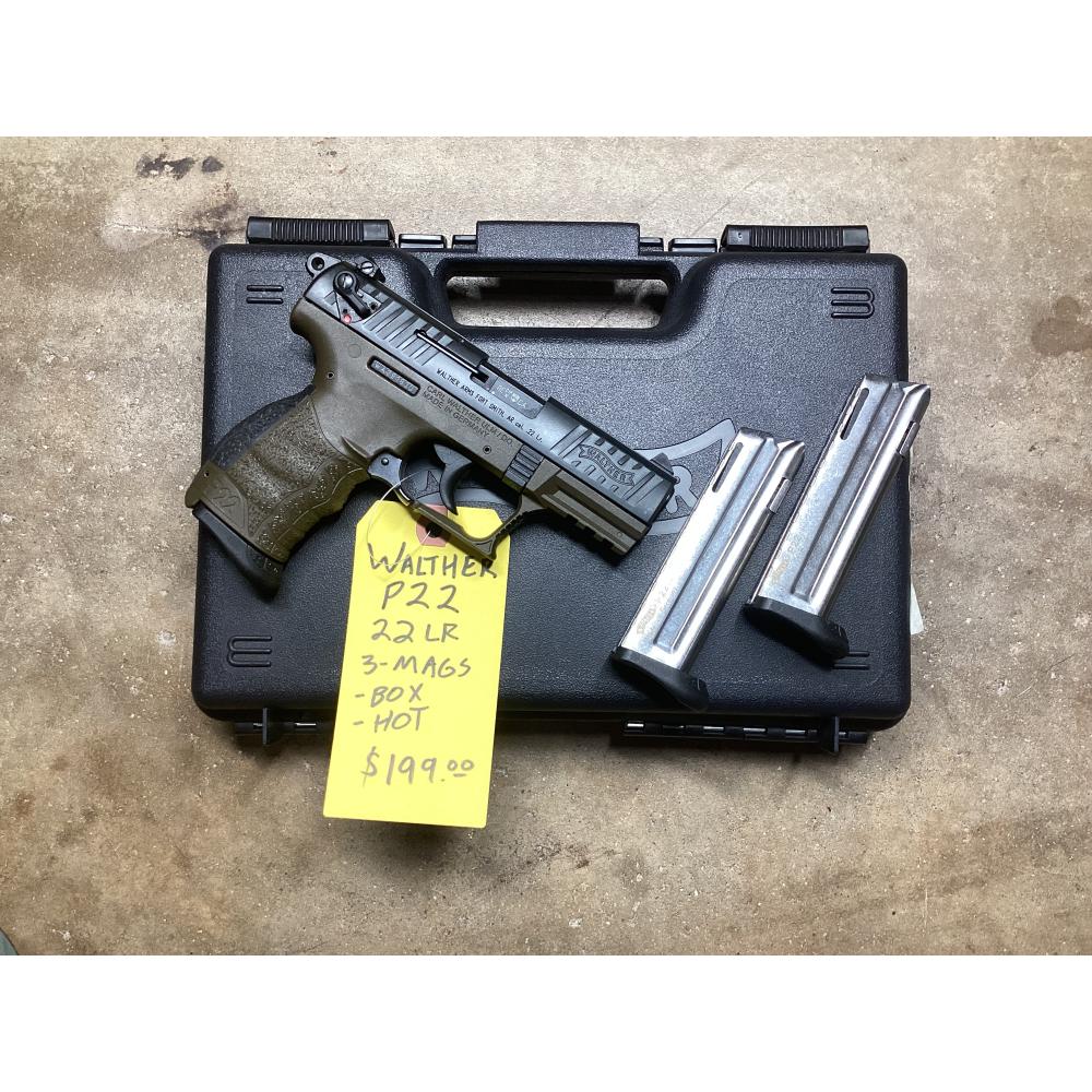 Used Walther P22 .22LR