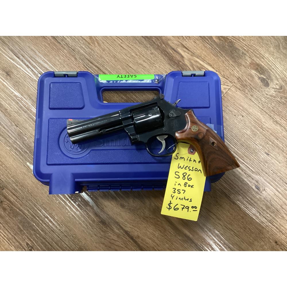 USED Smith and Wesson 586-8 .357 Magnum