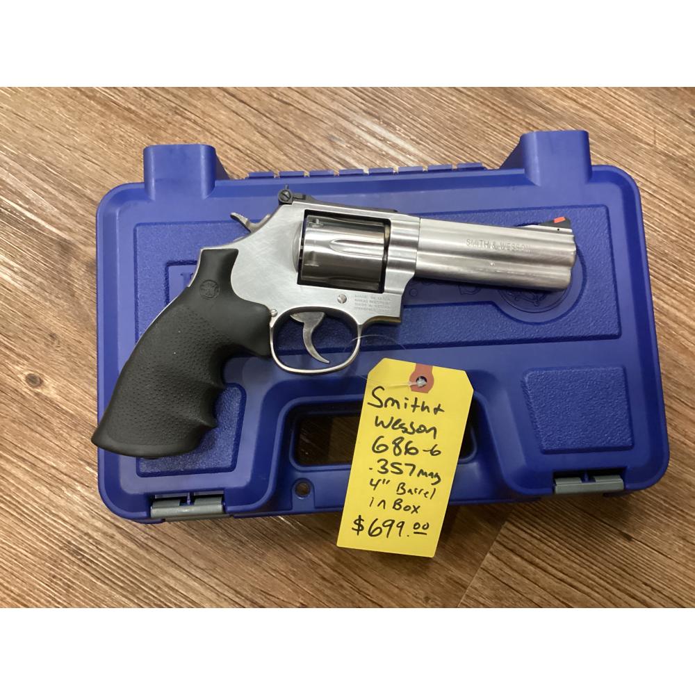 used S&W 686-6 .357 Magnum