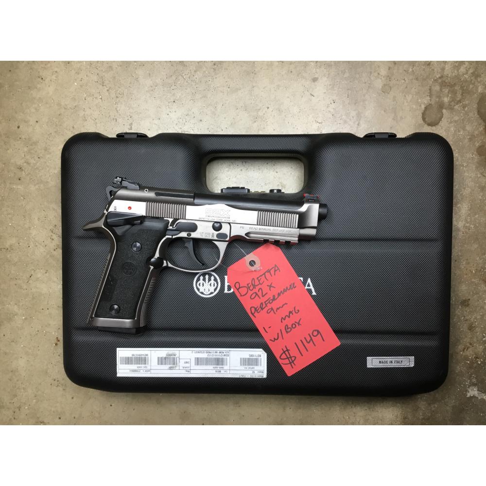 Beretta 92X Performance 9MM