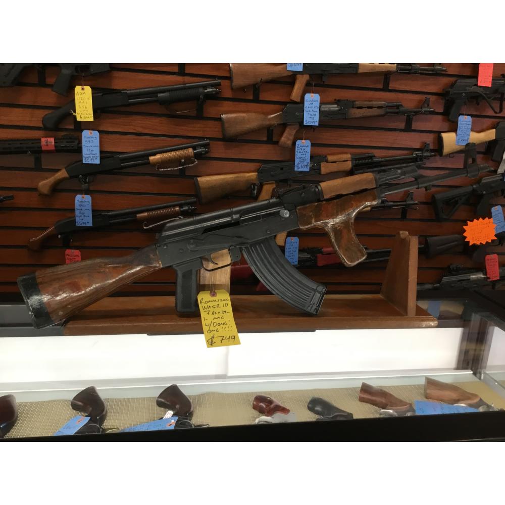 USED ROMANIAN WASR 10 7.62X39MM W/DONG