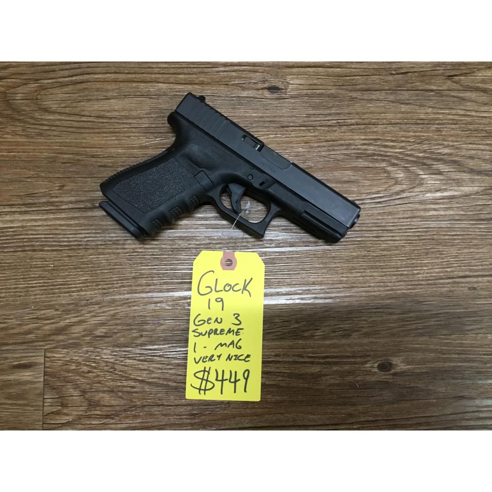USED GLOCK 19 GEN 3 9mm