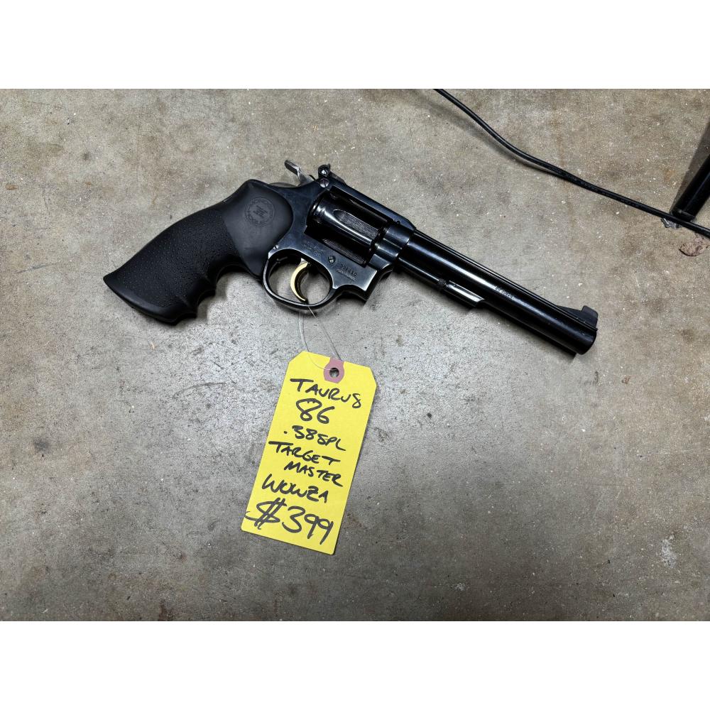 Used Taurus Model 86 .38 Special Revolver