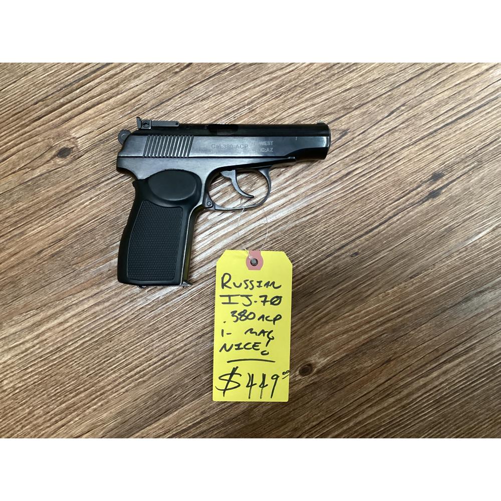 Used Russian ij70-17a Makarov .380 ACP