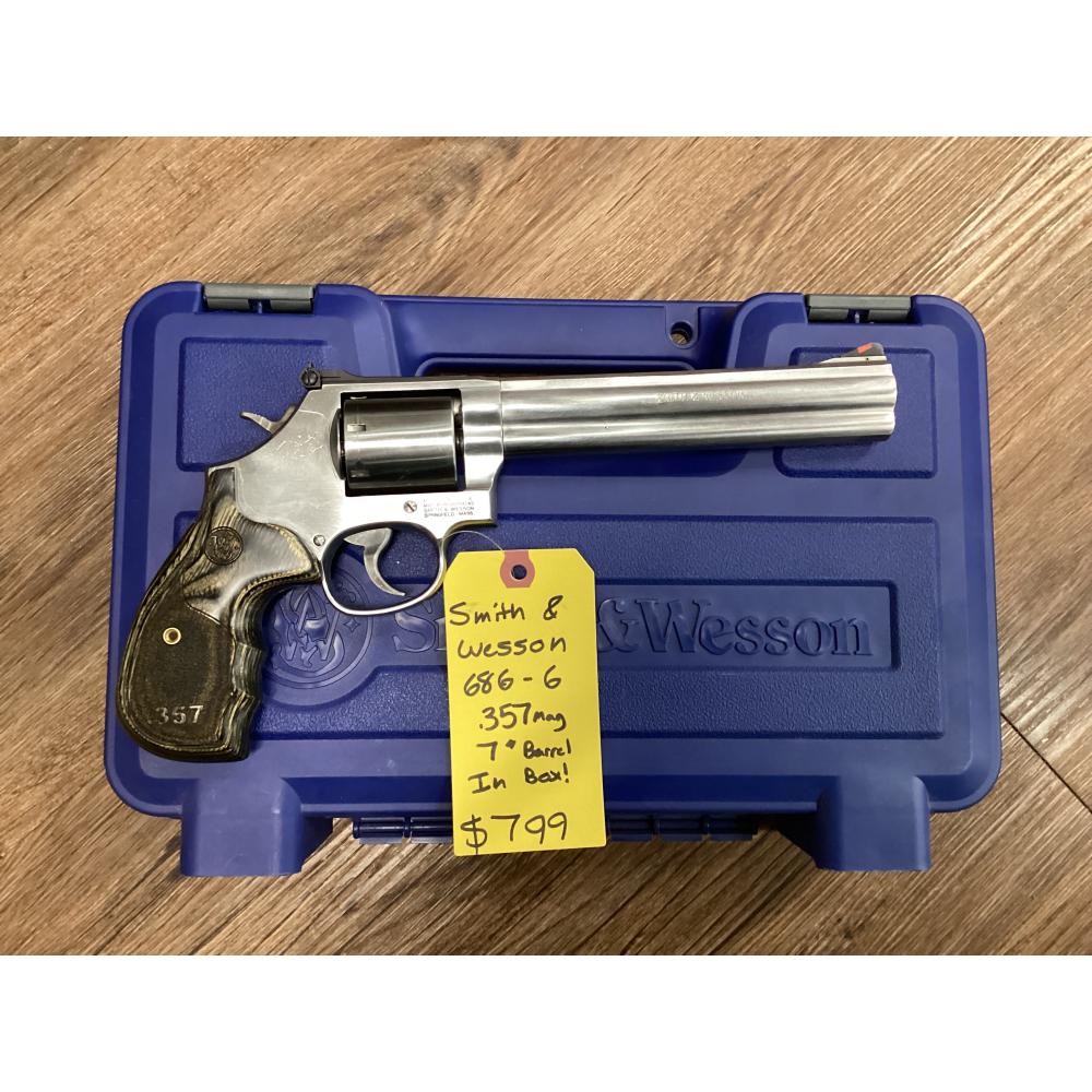 Used S&W 686-6 .357 Mag
