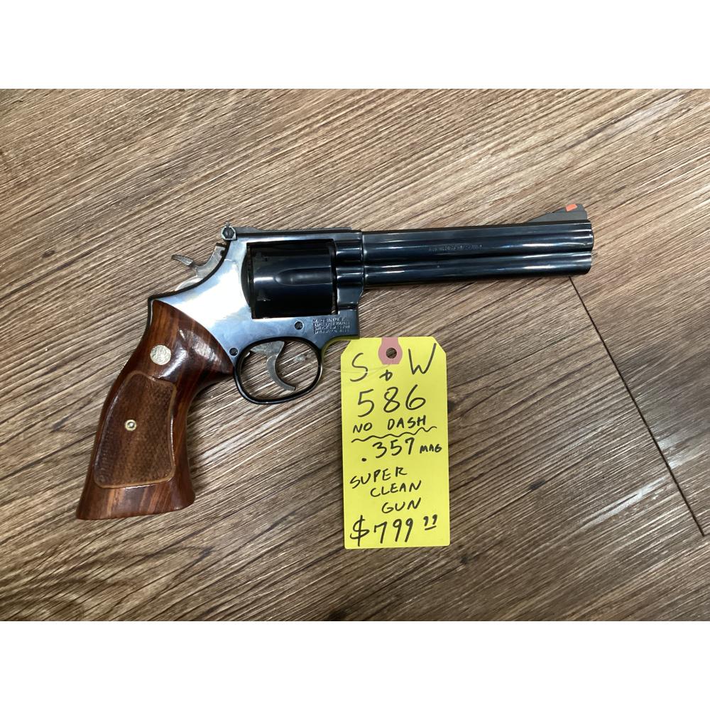 USED Smith&Wesson 586 No Dash .357 mag