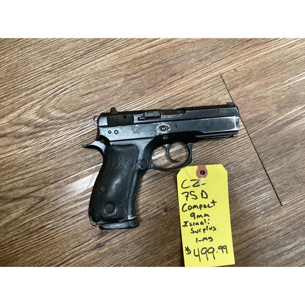 USED CZ 75D Compact 9mm