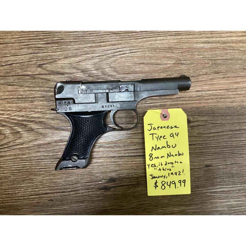 Used Japanese Type 94 Nambu