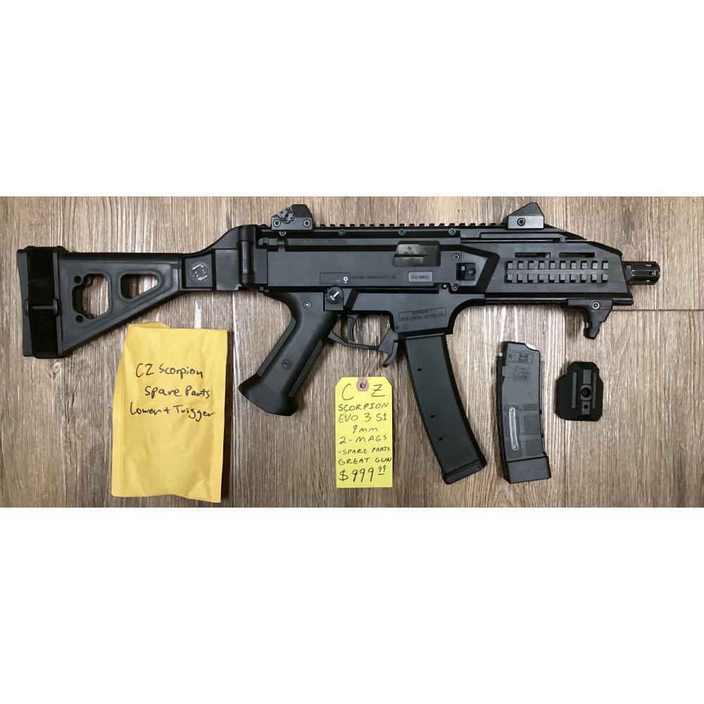 USED  CZ SCORPION EVO 3