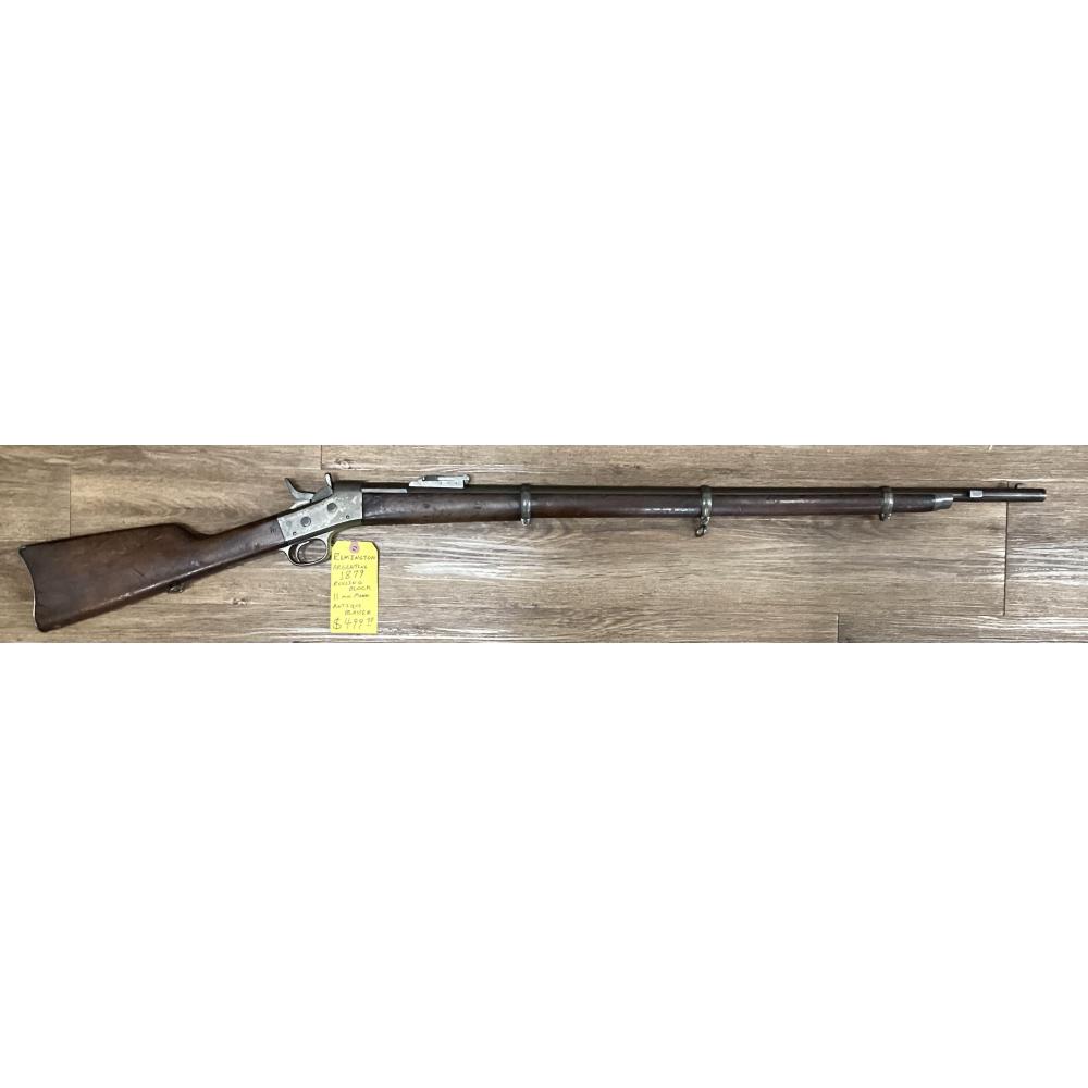 USED Remington Argentine 1879 Rolling Block 11mm Mann. Antique