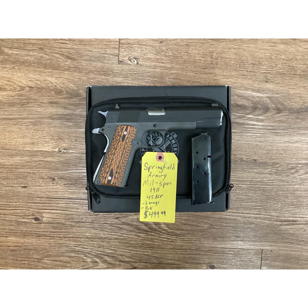 USED Springfield Armory 1911 Mil-Spec .45 APC