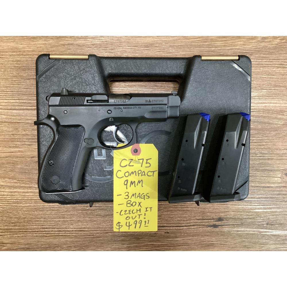 USED CZ 75 Compact 9mm