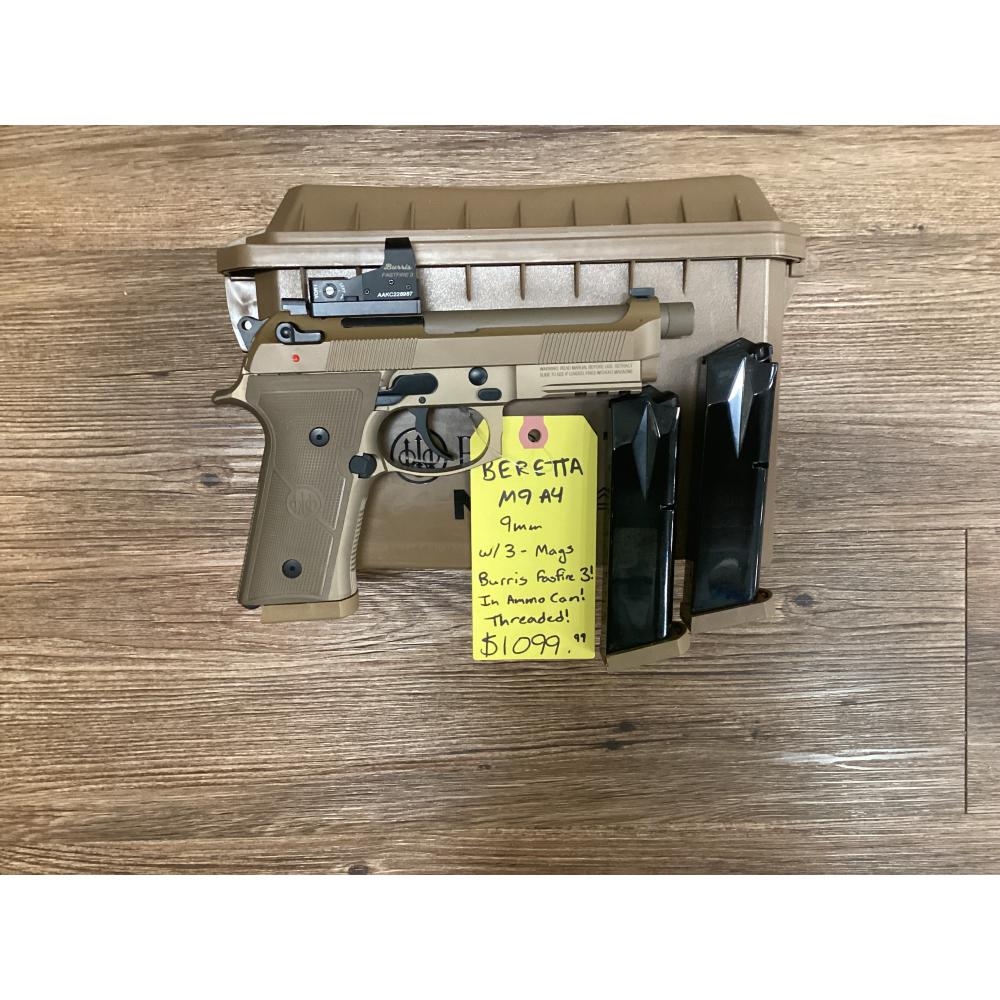 USED Beretta M9A4 9MM
