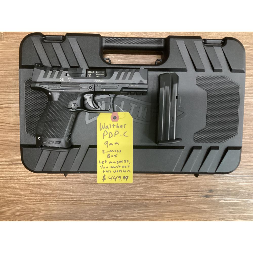 USED WALTHER PDP-C 9MM